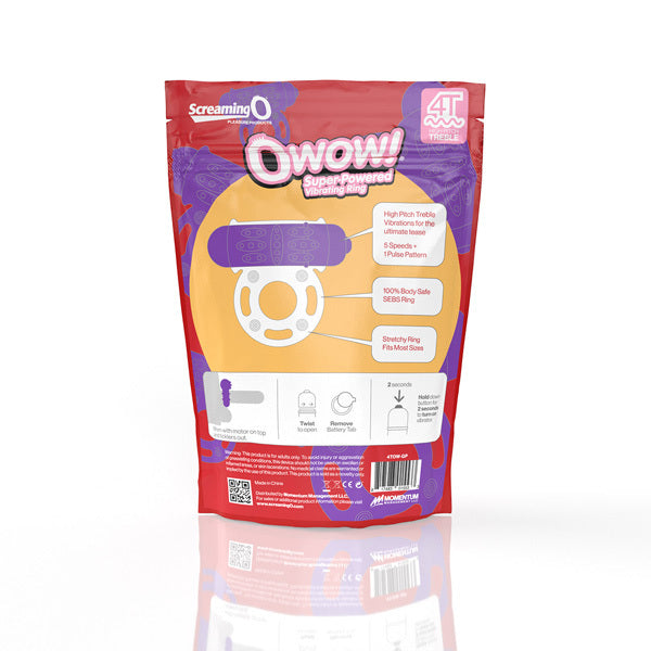 Screaming O 4T OWow Blueberry vibrator - British product