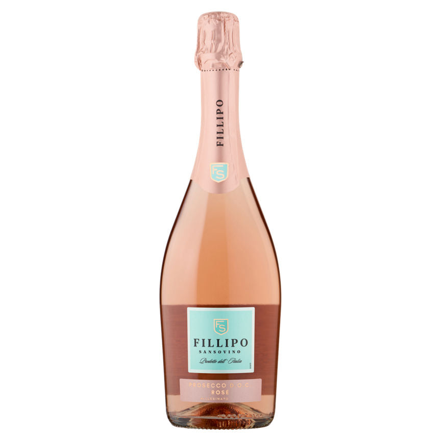 Fillipo Sansovino Prosecco Rosé GOODS ASDA   