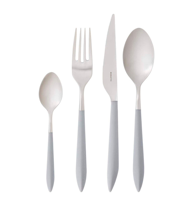 Bugatti Ares stainless steel cutlery set 24-piece - British product