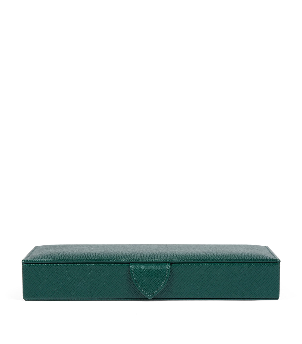 Smythson Leather Panama Cufflink Box (British brand)