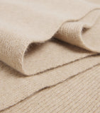 Le Bonnet lambswool angora classic scarf (British brand)