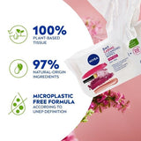 Nivea Biodegradable Face Cleansing Wipes Dry Skin 20'S GOODS Superdrug   