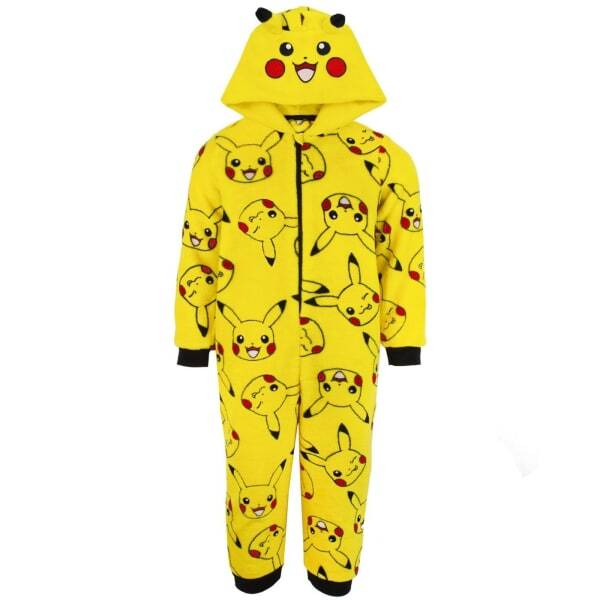 Pokemon Kids Pikachu 3D Ears Sleepsuit (11-12 Years) GOODS Superdrug   