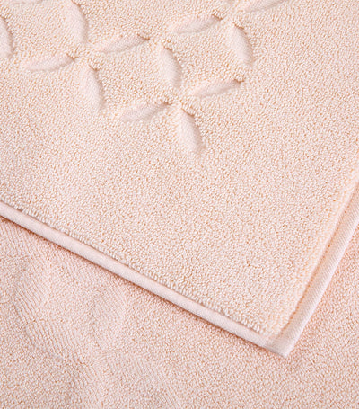 Harrods Yves Delorme Organic Cotton Nature Bath Mat 55cm x 90cm- Buy online at McGrocer