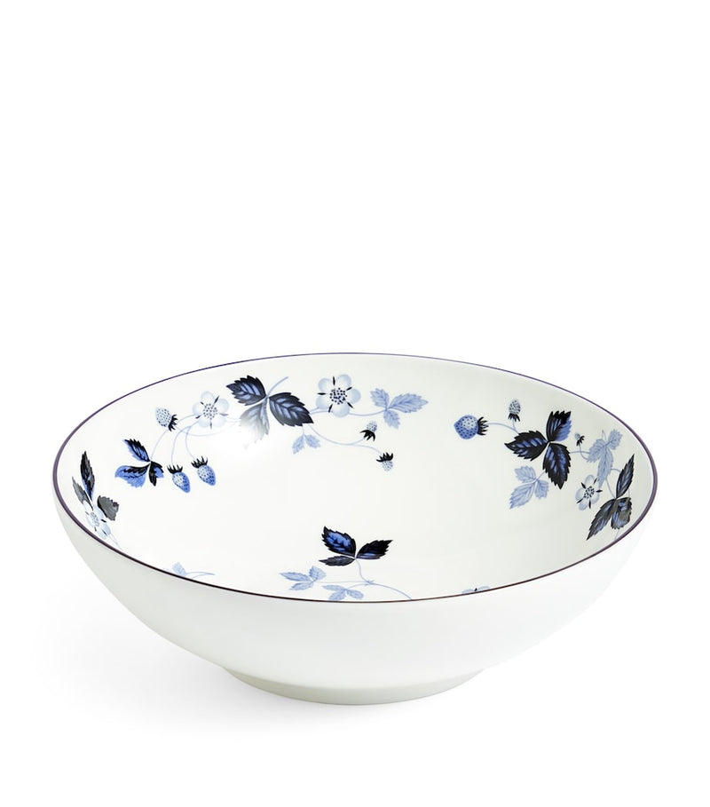 Wedgwood Wild Strawberry Inky Blue Cereal Bowl (18cm)