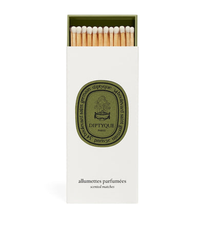 Duftende Streichhölzer mit Duft von Moos, Zeder und Matcha zum Anzünden von Kerzen