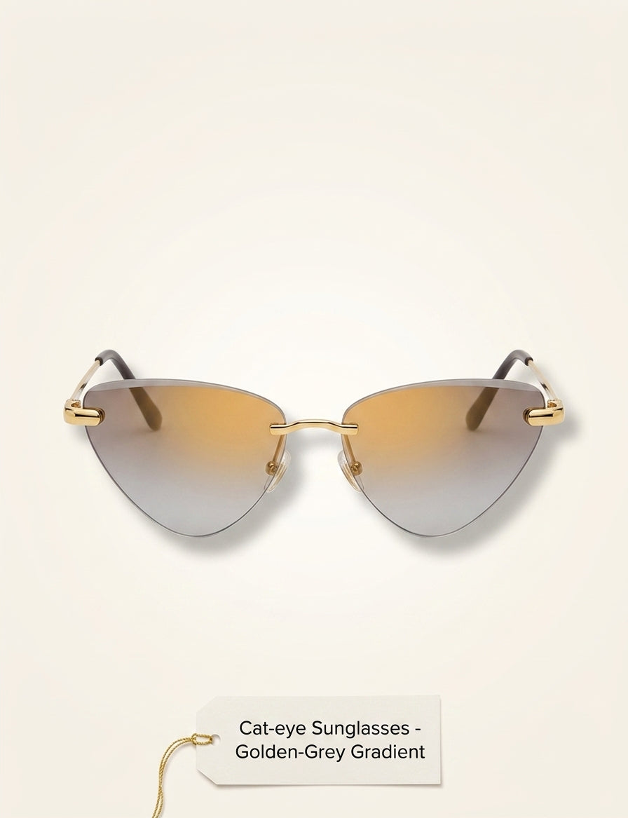 Cartier CT0399S cat-eye metal sunglasses, UK version