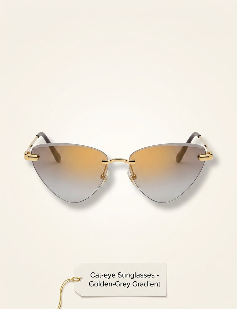 Cartier CT0399S cat-eye metal sunglasses, UK version