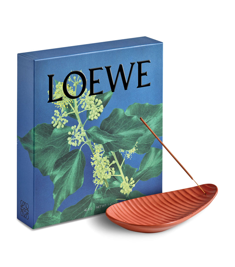 LOEWE Ivy incense diffuser set with 25 sticks and holder, UK version