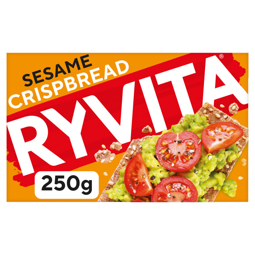 Ryvita Crispbread Simply Sesame Crackers 250g