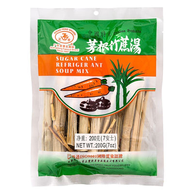 Oriental Mart Zheng Feng Dried Sugar Cane and Lobed Kudzuvine Root Soup Mix- Buy online at McGrocer