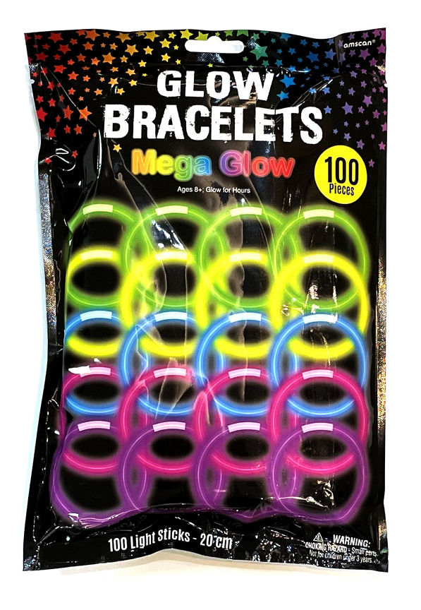 Amscan Glow Bracelets General Household ASDA   