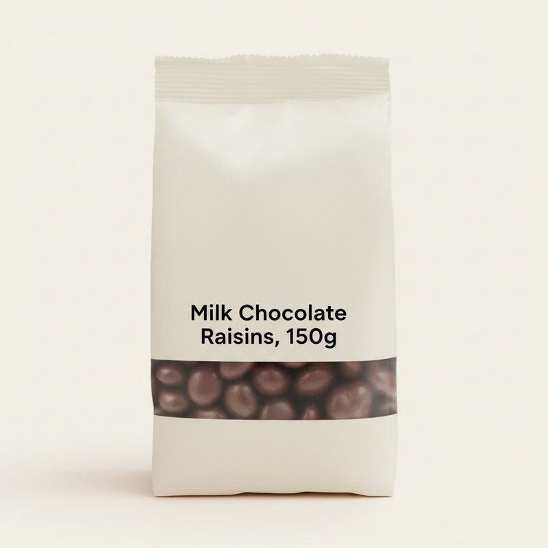 Holland & Barrett Milk Chocolate Raisins 150g, UK version