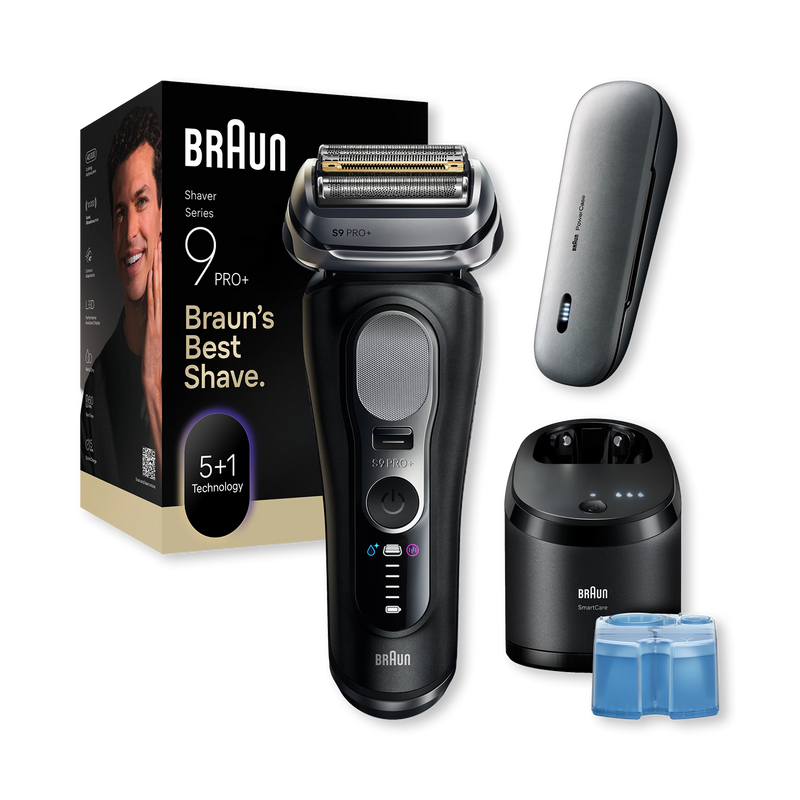 Braun Series 9 PRO+ electric shaver 9670CC, imported from the UK