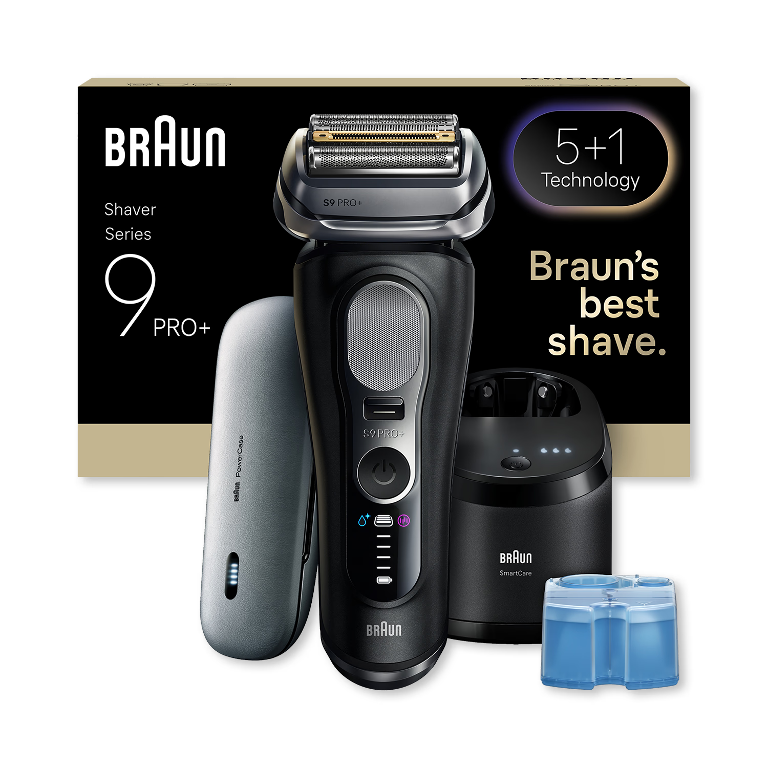 Braun Series 9 PRO+ electric shaver 9670CC, imported from the UK
