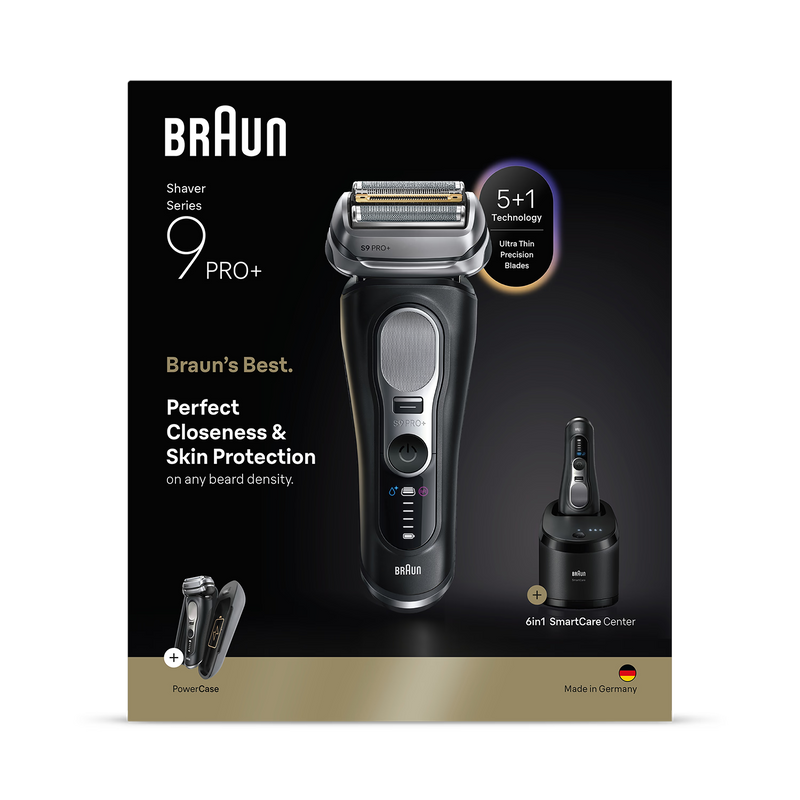 Braun Series 9 PRO+ electric shaver 9670CC, imported from the UK