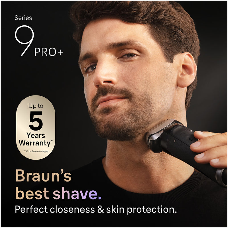 Braun Series 9 PRO+ electric shaver 9670CC, imported from the UK
