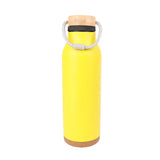 Myga round water bottle yellow 700ml - British product