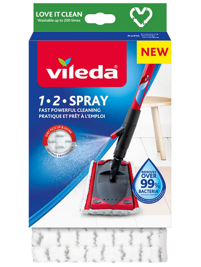 Vileda 1-2 Spray Mop Refill