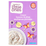 Sainsbury's Little Ones Organic Banana & Plum Multigrain Porridge 7+ Months 200g baby meals Sainsburys   