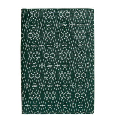 Harrods WOLF Vegan Signature Passport Sleeve- Buy online at McGrocer
