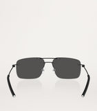 Moncler Steel Doppler ME4003 sunglasses, imported from the UK