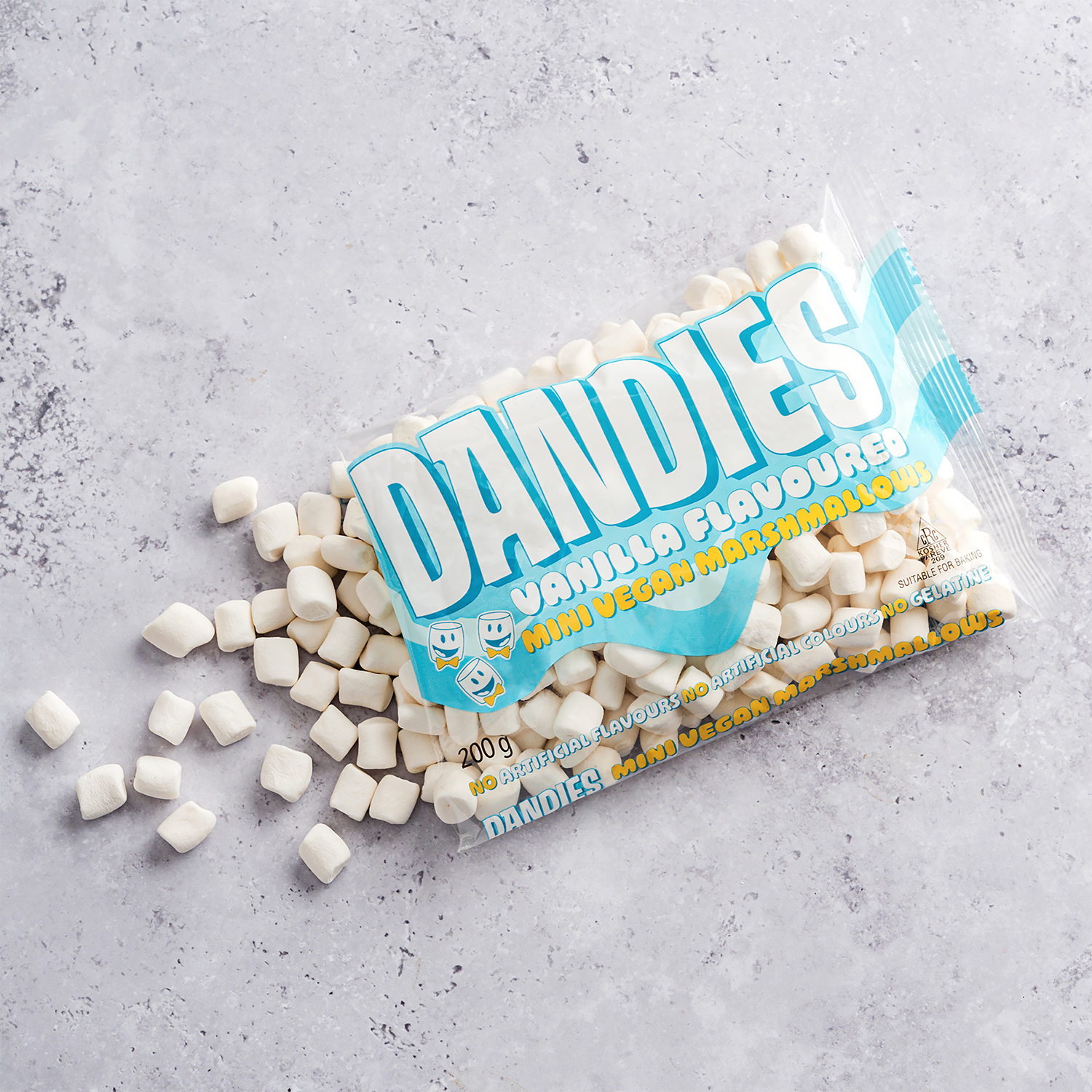 Dandies Mini Vegan Vanilla Marshmallows 200g
