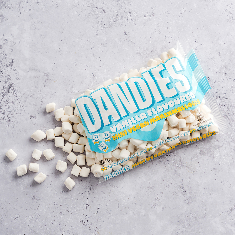 Dandies Mini Vegan Vanilla Marshmallows 200g
