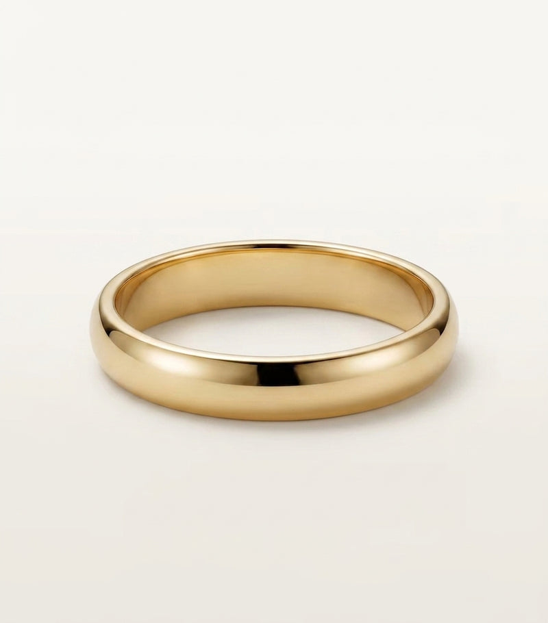 Cartier 1895 wedding ring in 18kt yellow gold, UK version