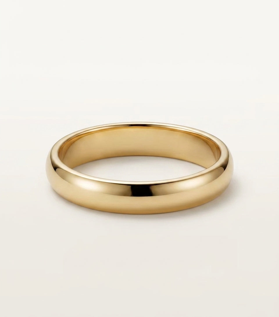 Cartier 1895 wedding ring in 18kt yellow gold, UK version