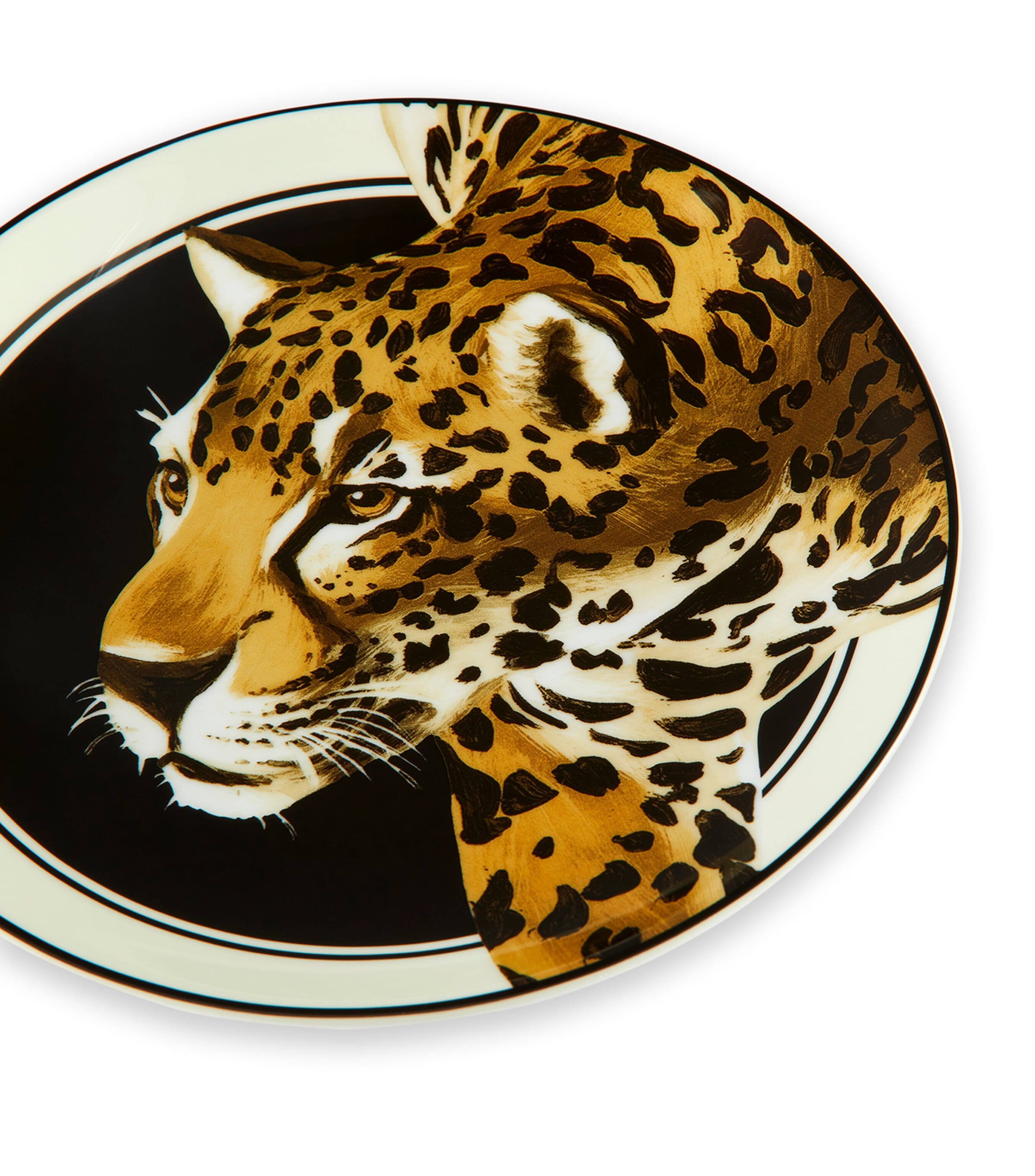 Dolce&Gabbana Leopardo dessert plates set of two 19cm - British product