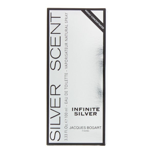 Jacques Bogart Silver Scent Infinite Silver Eau de Toilette 100ml, UK version