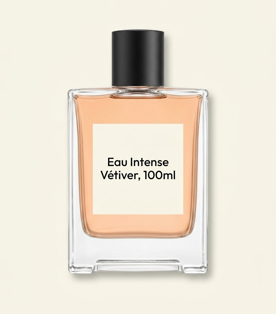 Terre d'Hermès Intense Vétiver perfume 100ml, imported from the UK