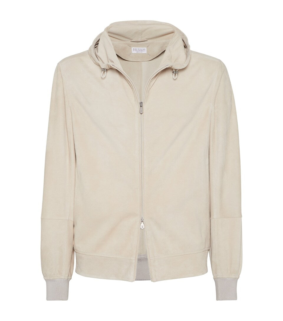 Men's Hoodie with Logo Patch on Sleeve
