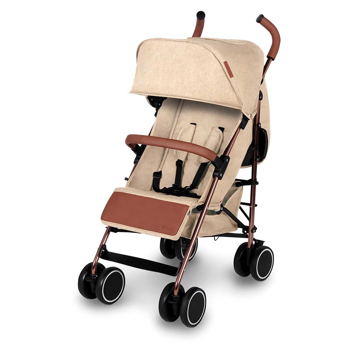 Ickle Bubba Discovery pushchair rose gold colour and cream GOODS Boots   