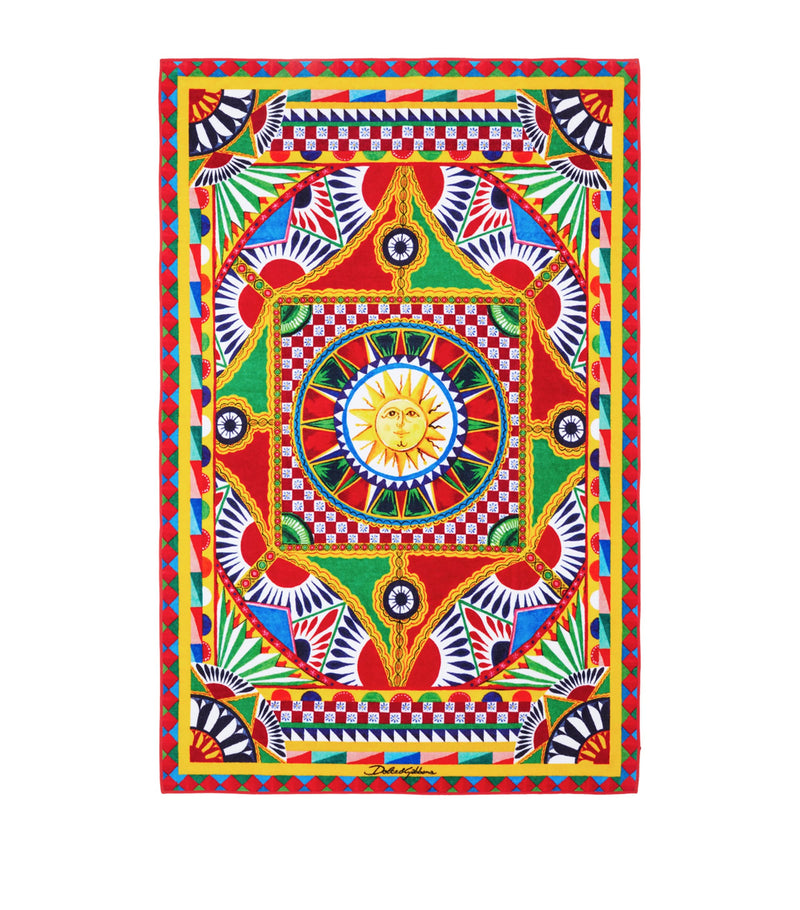 Dolce&Gabbana Casa Carretto Siciliano bath towel 100cm x 150cm - British product