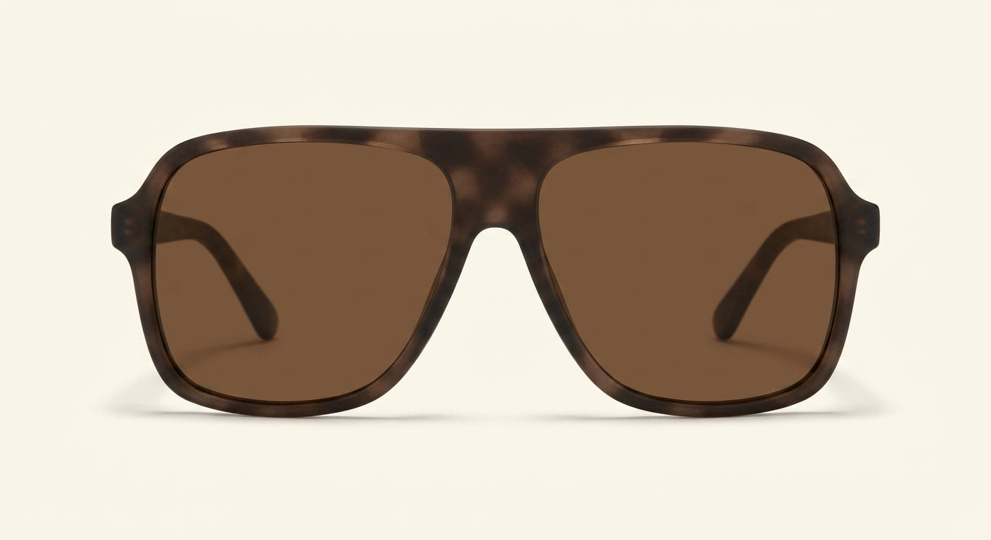 Gucci GG1570S brown aviator sunglasses, UK version