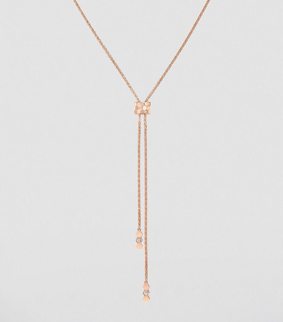 Chaumet Bee de Chaumet necklace rose gold diamond UK version