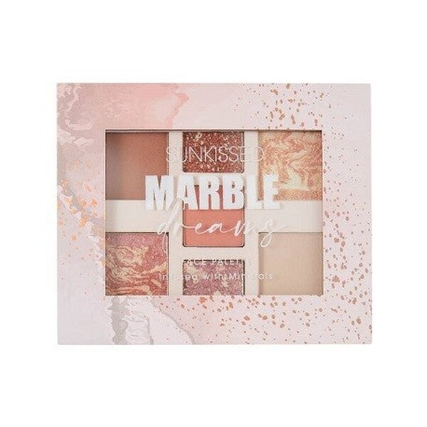 Sunkissed Marble Dreams Face Palette 19.2g GOODS Superdrug   