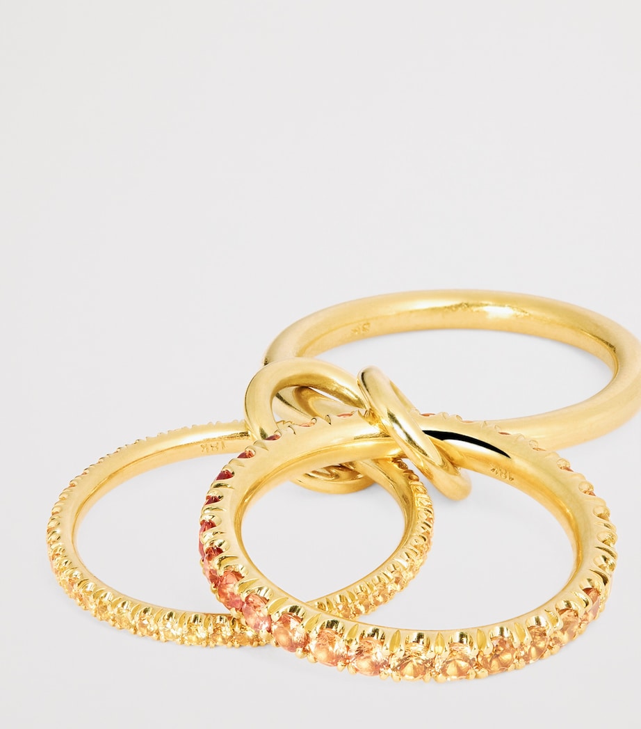 Spinelli Kilcollin yellow gold sapphire ring - British product