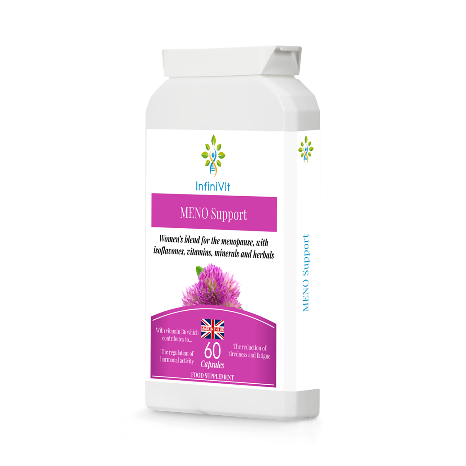InfiniVit MENO Support menopause supplement 60 capsules (British brand)