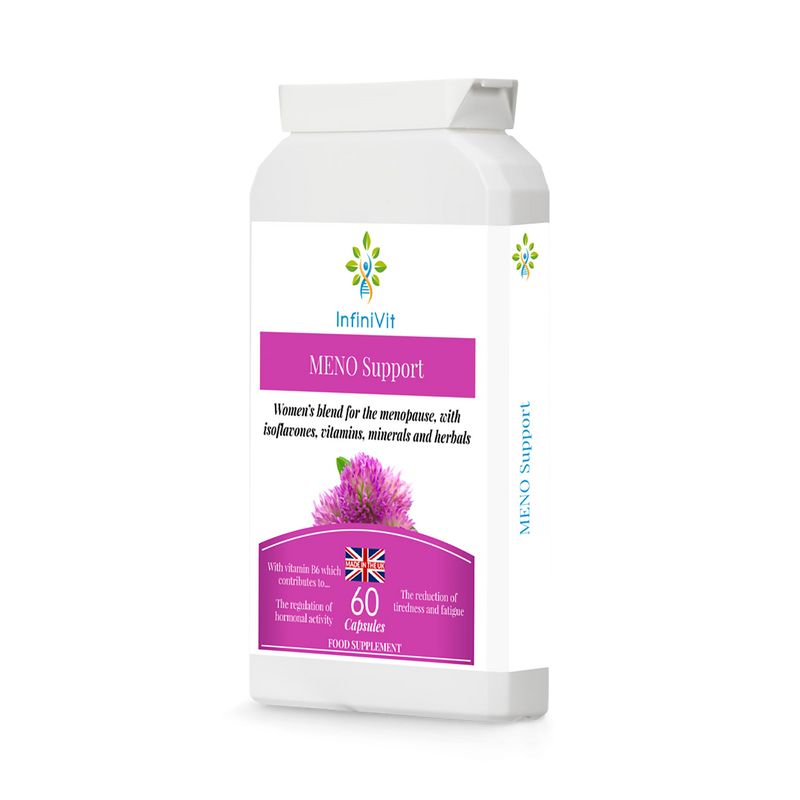 InfiniVit MENO Support menopause supplement 60 capsules (British brand)