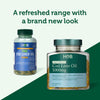 Holland & Barrett cod liver oil capsules 60 count, UK version