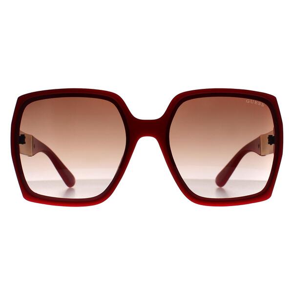 Guess GO00031 women's sunglasses red brown gradient, UK version
