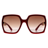 Guess GO00031 women's sunglasses red brown gradient, UK version