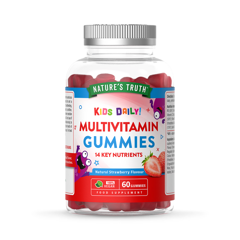 Nature's Truth multivitamin gummies strawberry flavour 60 count - British product