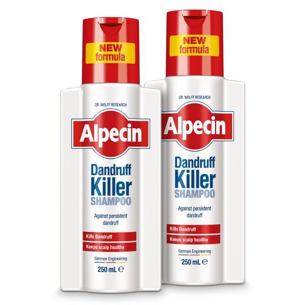 Alpecin Dandruff Killer Shampoo 2x 250ml | Removes Dandruff GOODS Superdrug   