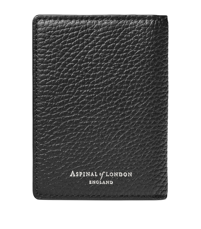 Aspinal of London folded leather card holder, UK version
