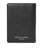 Aspinal of London folded leather card holder, UK version