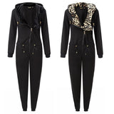 Bronzie After Tan Jumpsuit Black Size 20-24 Curve GOODS Superdrug Leopard  